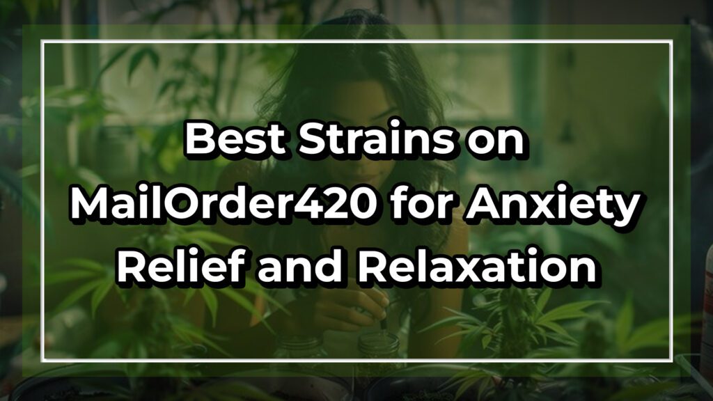 Best Strains on MailOrder420 for Anxiety Relief and Relaxation