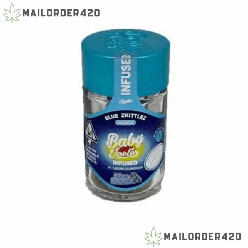 BABY JEETER (BLUE ZKITTLES) - 5 Pre rolls per Bottle