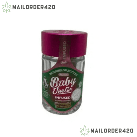 Baby jeeters (WATERMELON ZKITTLES) - 5 Pre rolls per Bottle