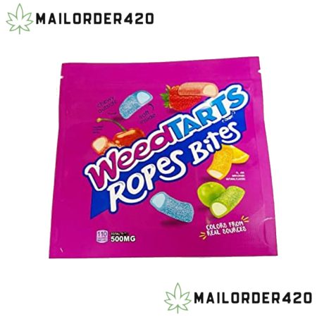WEEDTARTS ROPES BITES 500MG