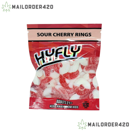 HYFLY SOUR CHERRY RINGS 600MG