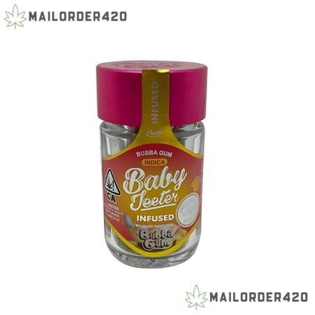 BABY JEETER (BUBBA GUM) - 5 Pre rolls per Bottle