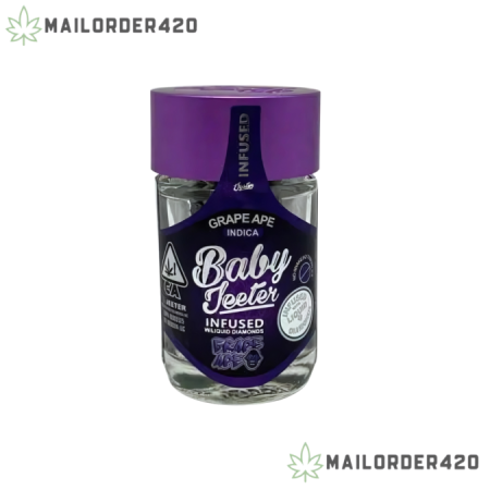 BABY JEETER (Grape Ape) - 5 Pre rolls per Bottle