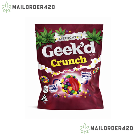 GEEK'D GUMMY CLUSTERS 600MG