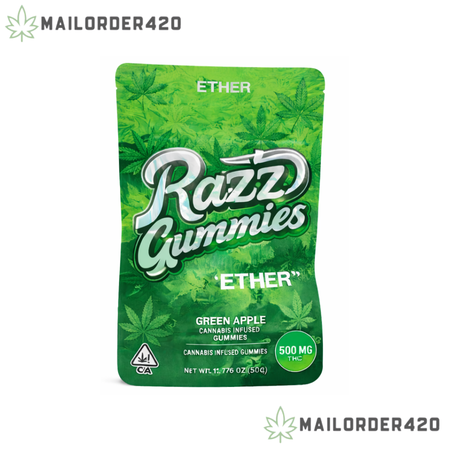 RAZZ GUMMIES (ETHER) 500MG
