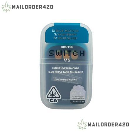 BOUTIQ SWITCH V5 (BLUE MATCHA. ACAI BERRY. SOUR SLUSH)