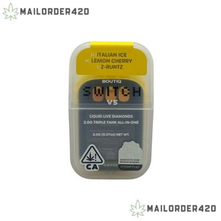 BOUTIQ SWITCH V5 (ITALIAN ICE. LEMON CHERRY. Z-RUNTZ)