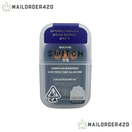 BOUTIQ SWITCH V5 (PURPLE PAPAYA. BLUE BERRIEZ. RZ-11)